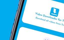 Video Downloader for Twitter: Save Video media 1