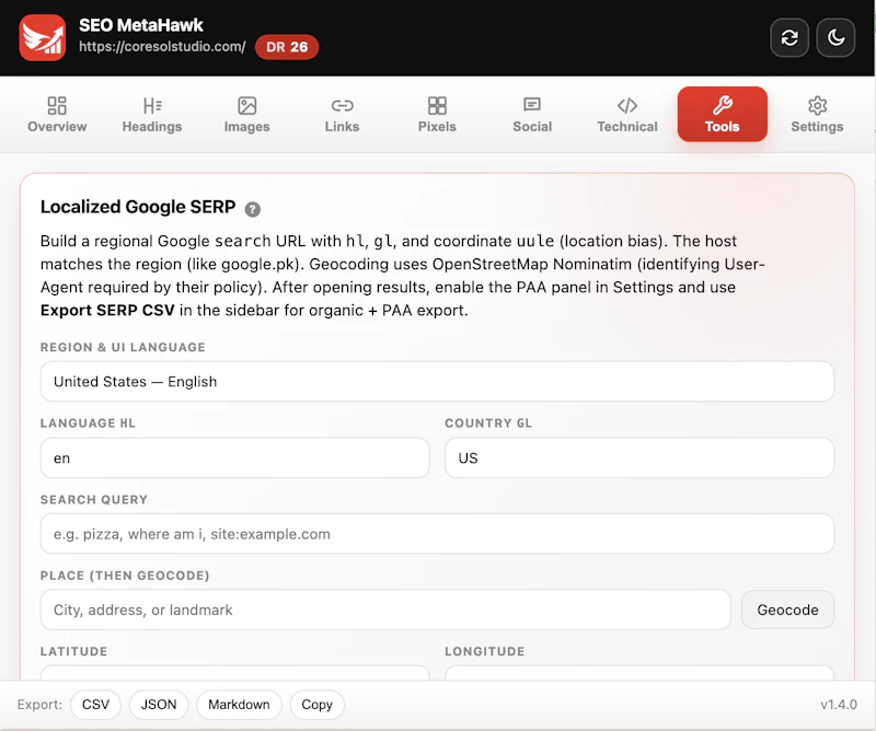 SEO MetaHawk screenshot 9