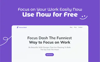 Focus Dash • Fun Focus Extension gallery image