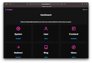 Feather CMS gallery image