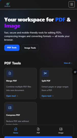 PixelDrift - Screenshot 2 showing product features and functionality
