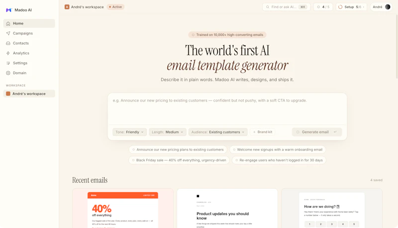 Madoo AI screenshot 2