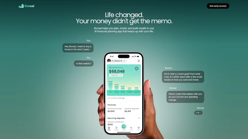 Bonsai Smart Wealth screenshot 1