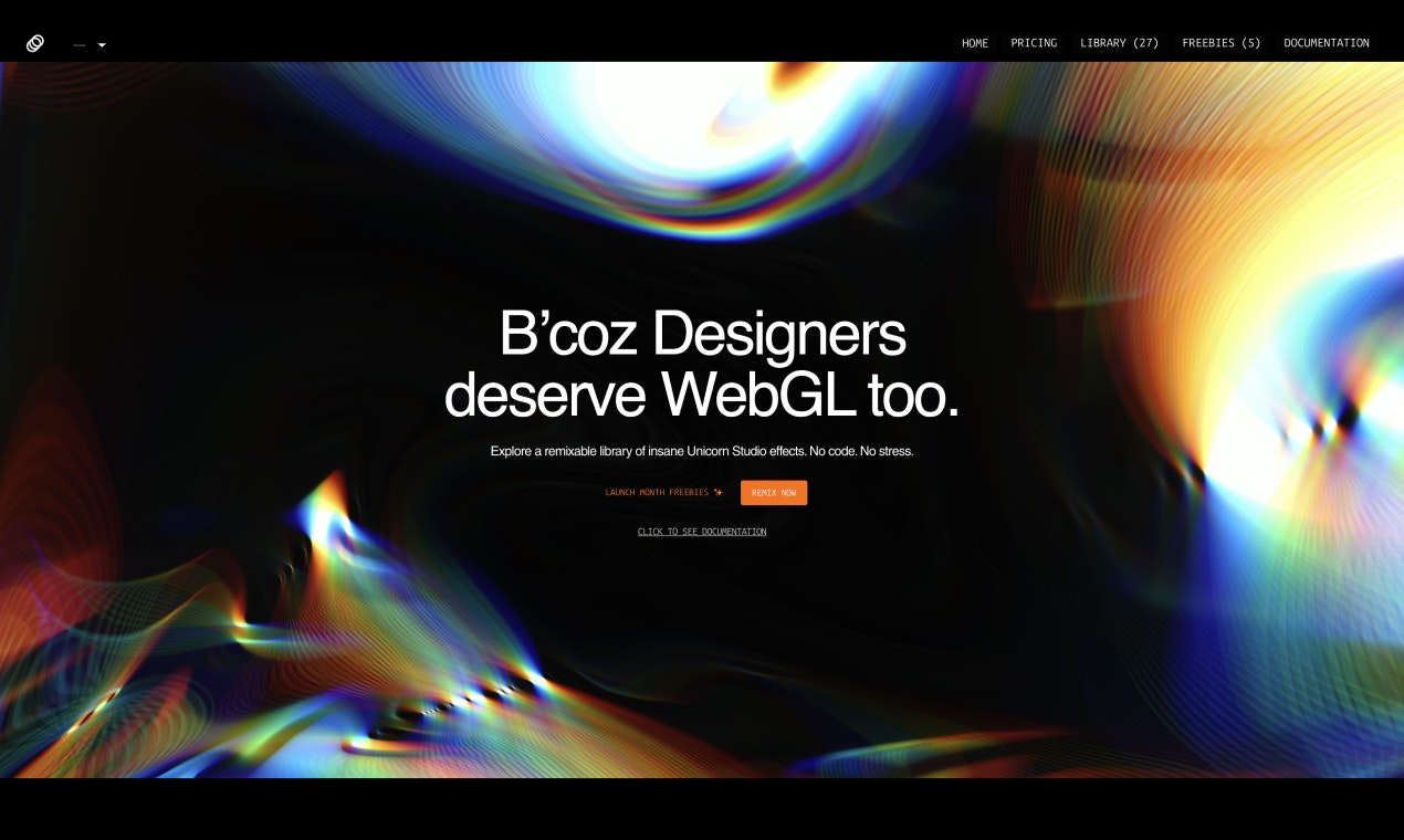 No-Code Shader - B'coz -ontwerpers verdienen ook WebGL media 1