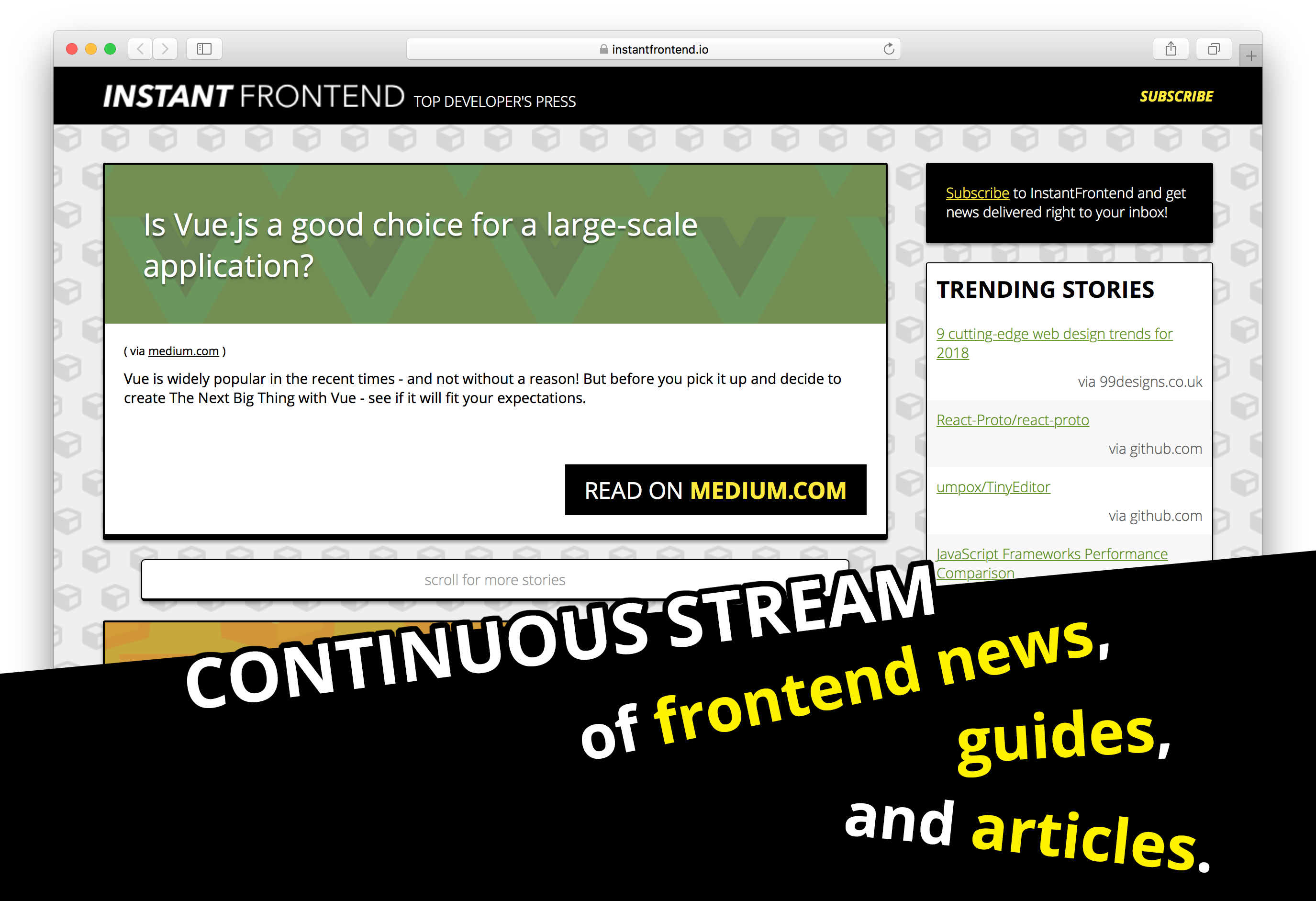InstantFrontend gallery image