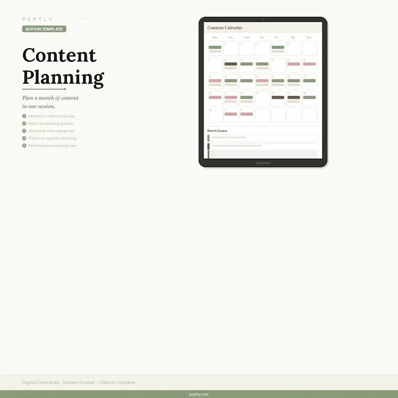 Aesthetic Systems for Creators | Peptly screenshot 5