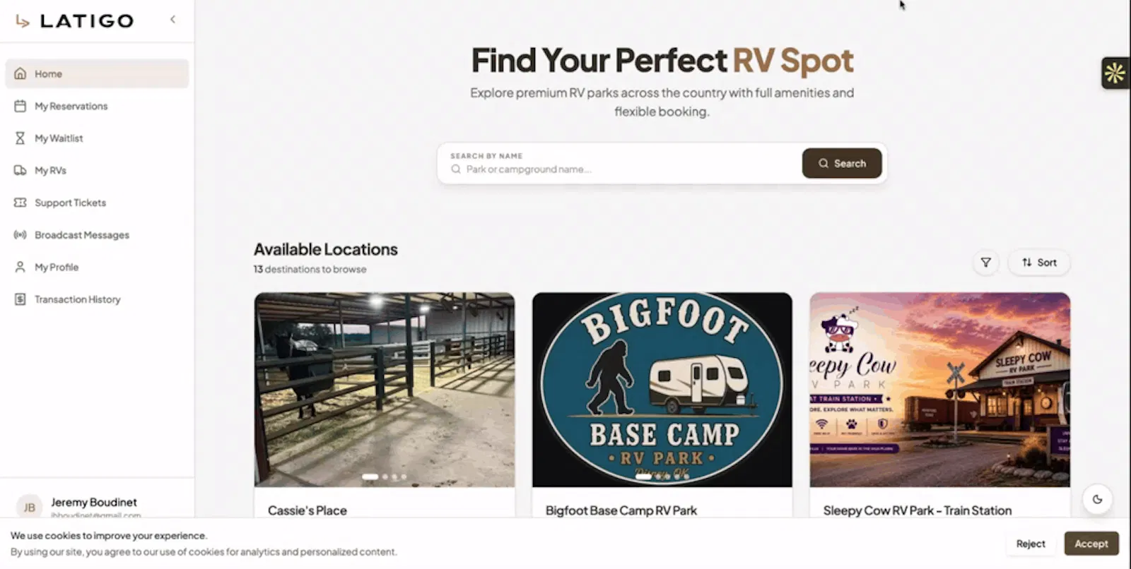 Latigo screenshot 1 (video preview)