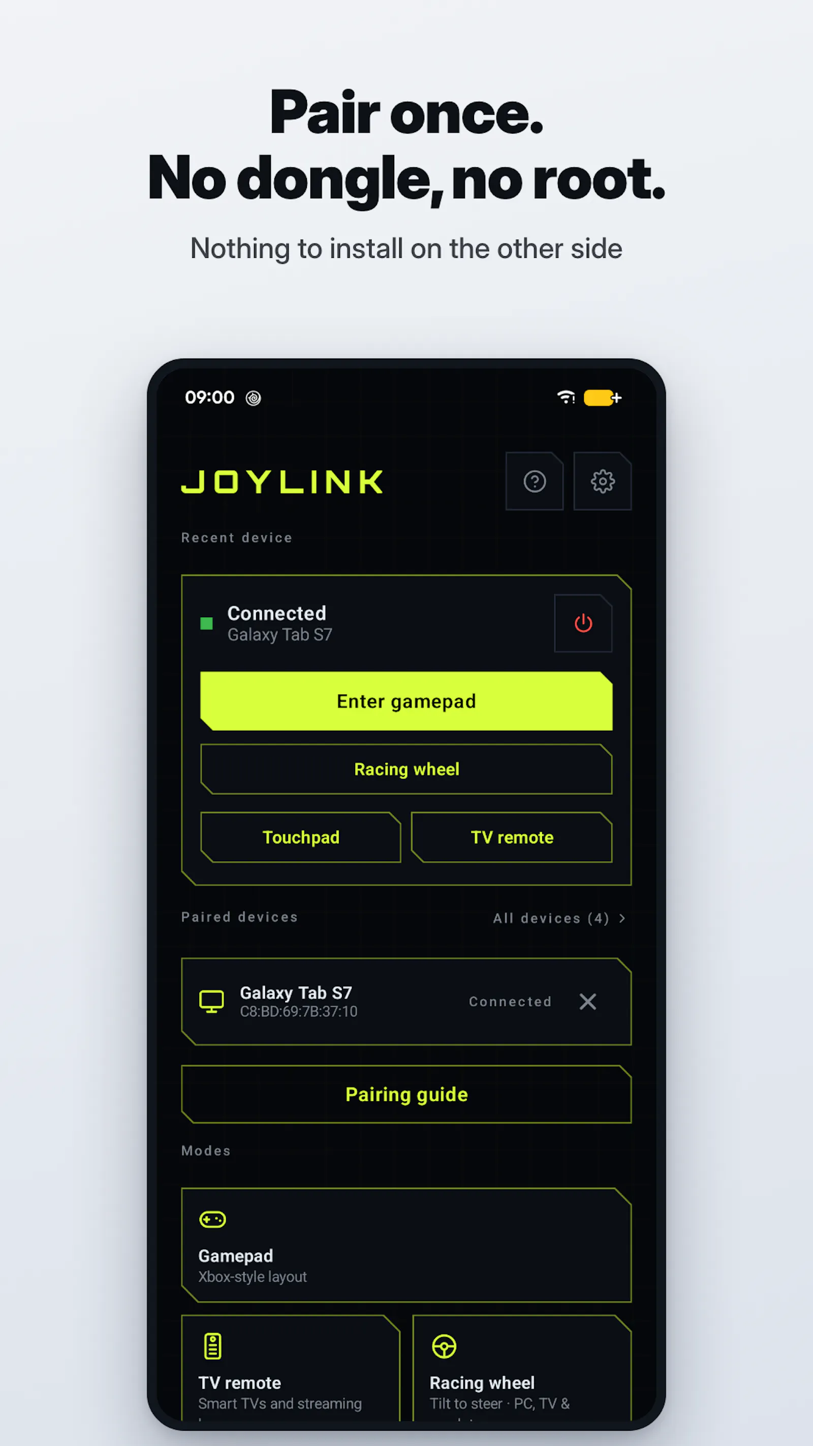 JoyLink: Phone as Gamepad screenshot 6