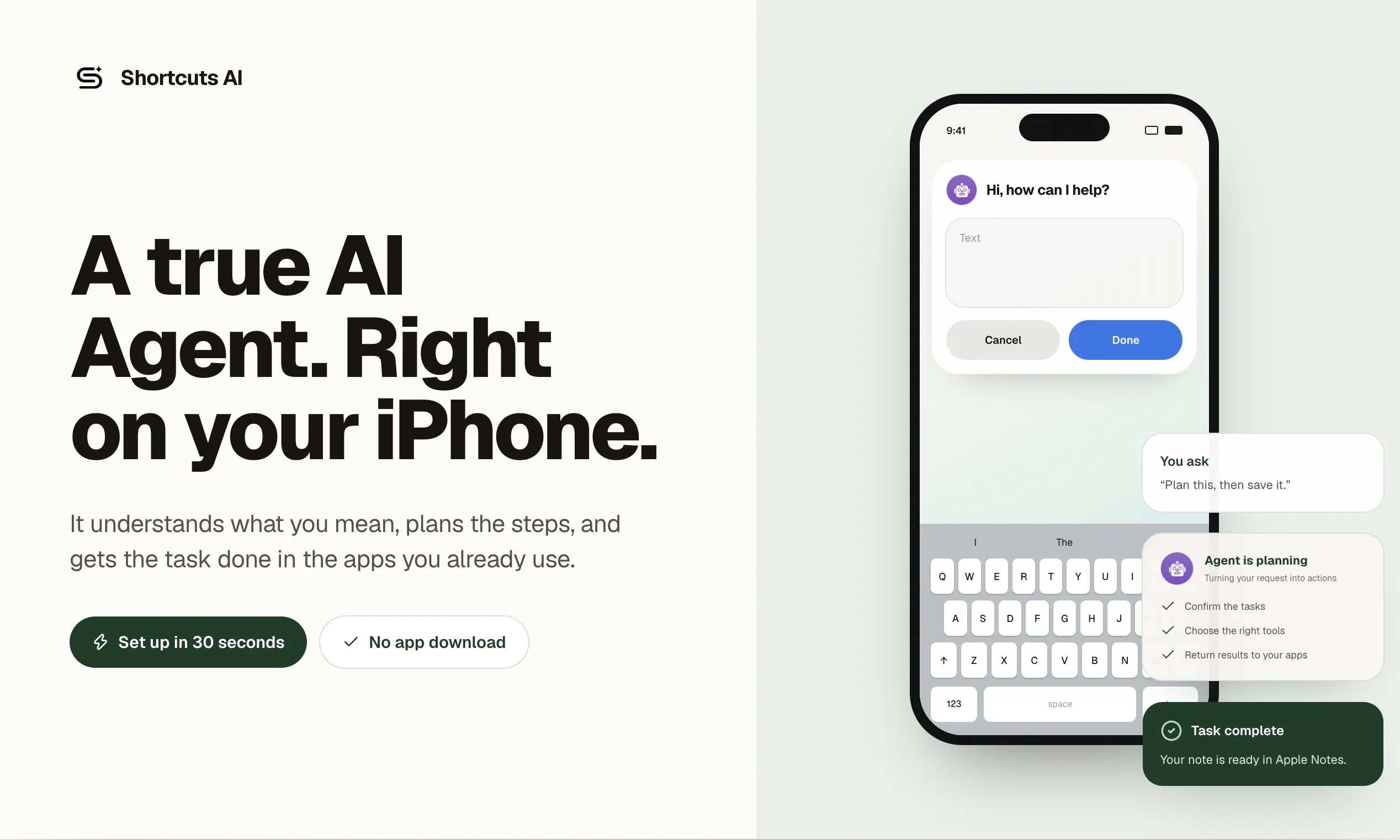 Shortcuts AI gallery image