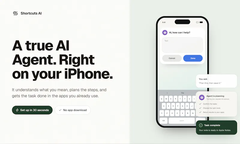 Shortcuts AI screenshot 2