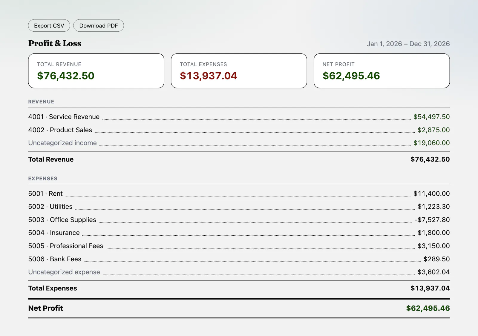 Bookkeeping with BYO AI — HelloLedger screenshot 3