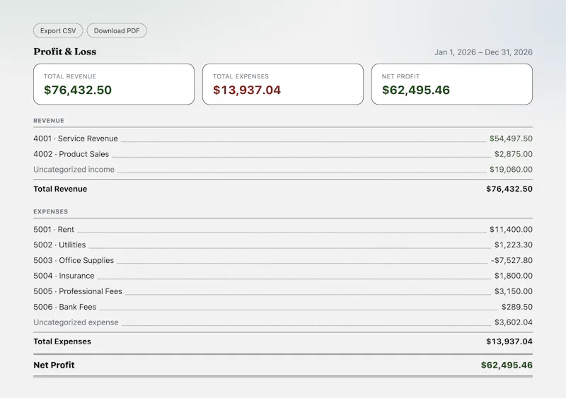 Bookkeeping with BYO AI — HelloLedger screenshot 3