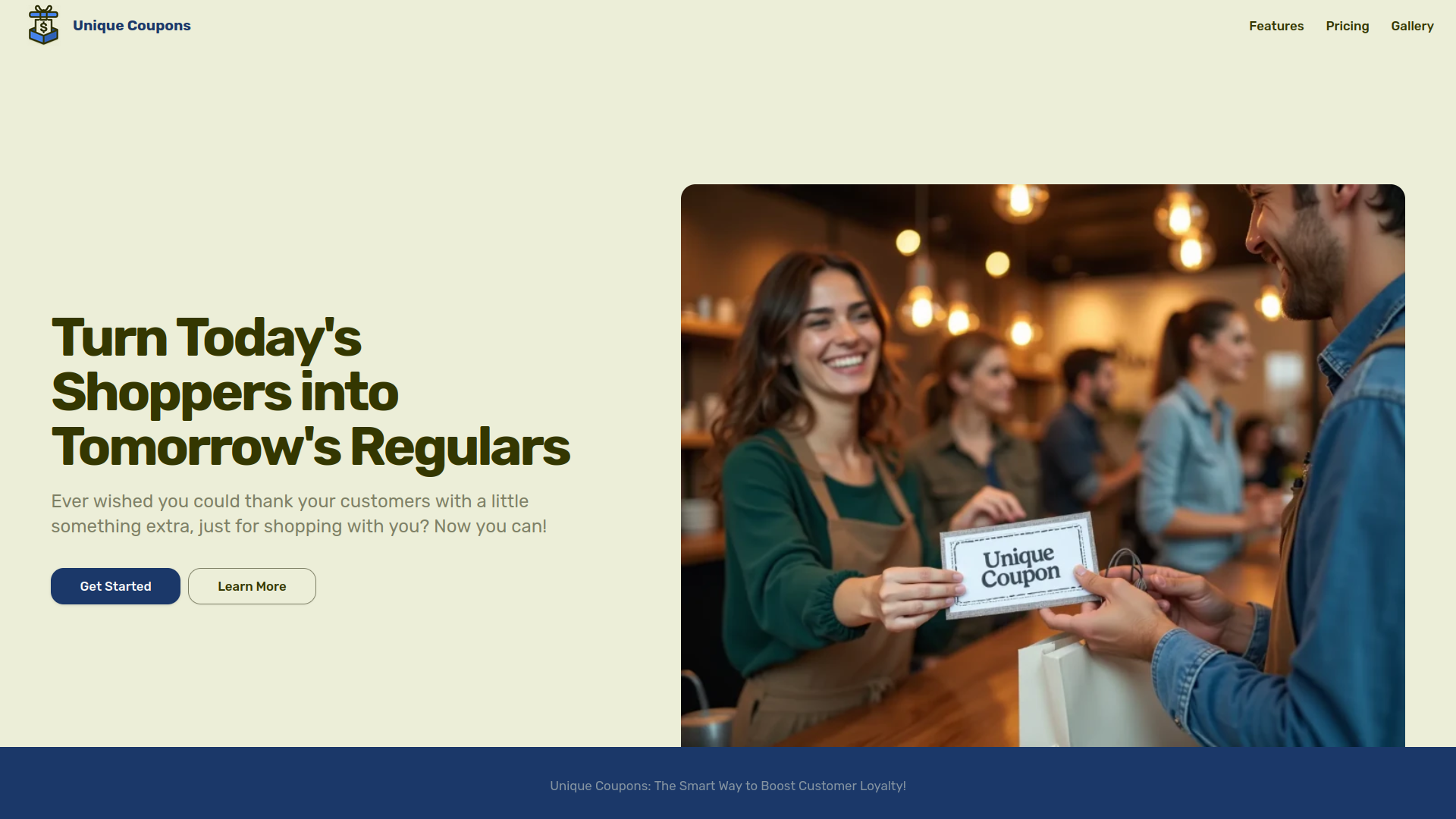 Mídia 7 de 1coup |Cupons únicos - Transforme os compradores de hoje nos frequentadores de amanhã