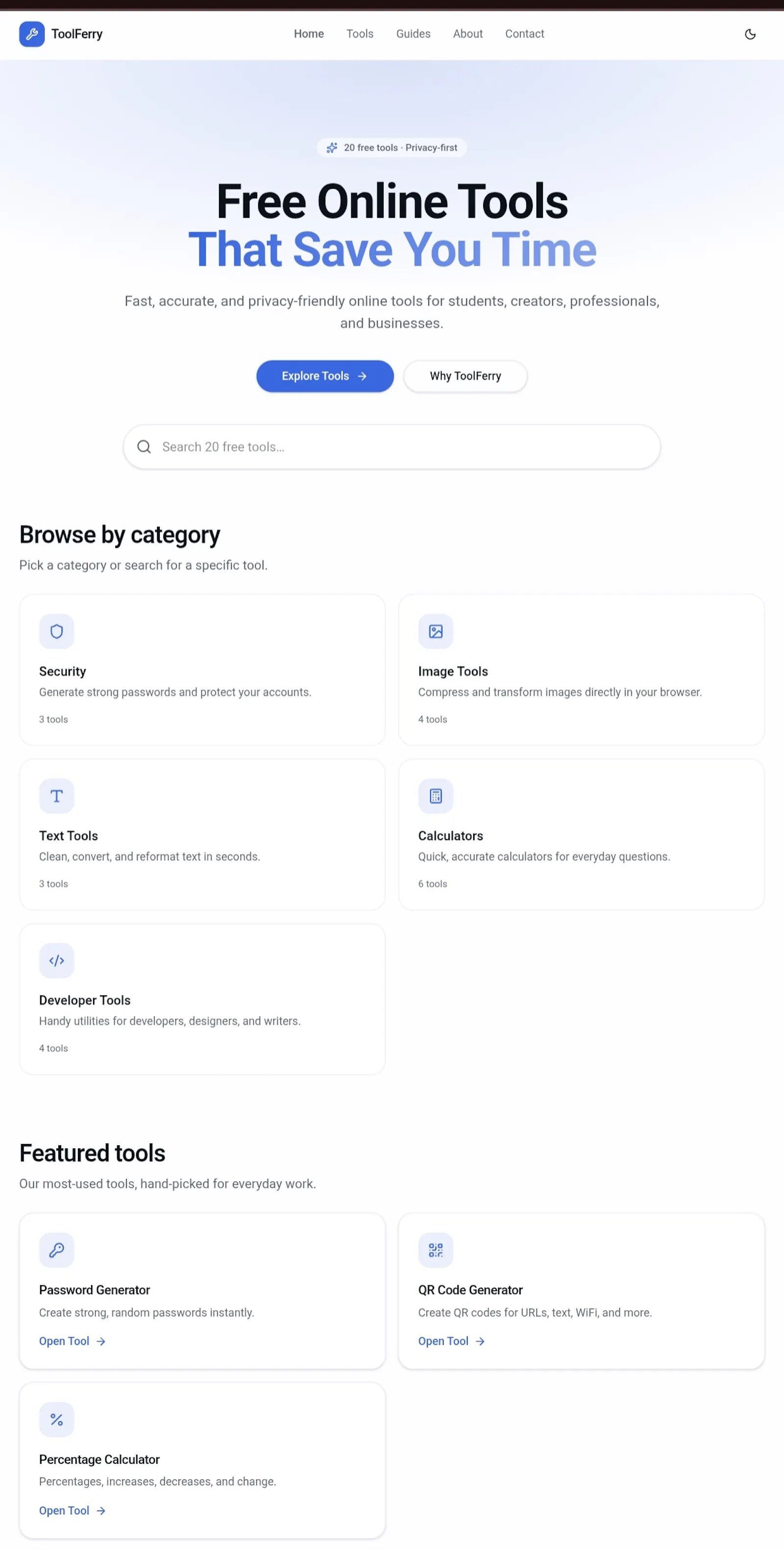 ToolFerry screenshot 1