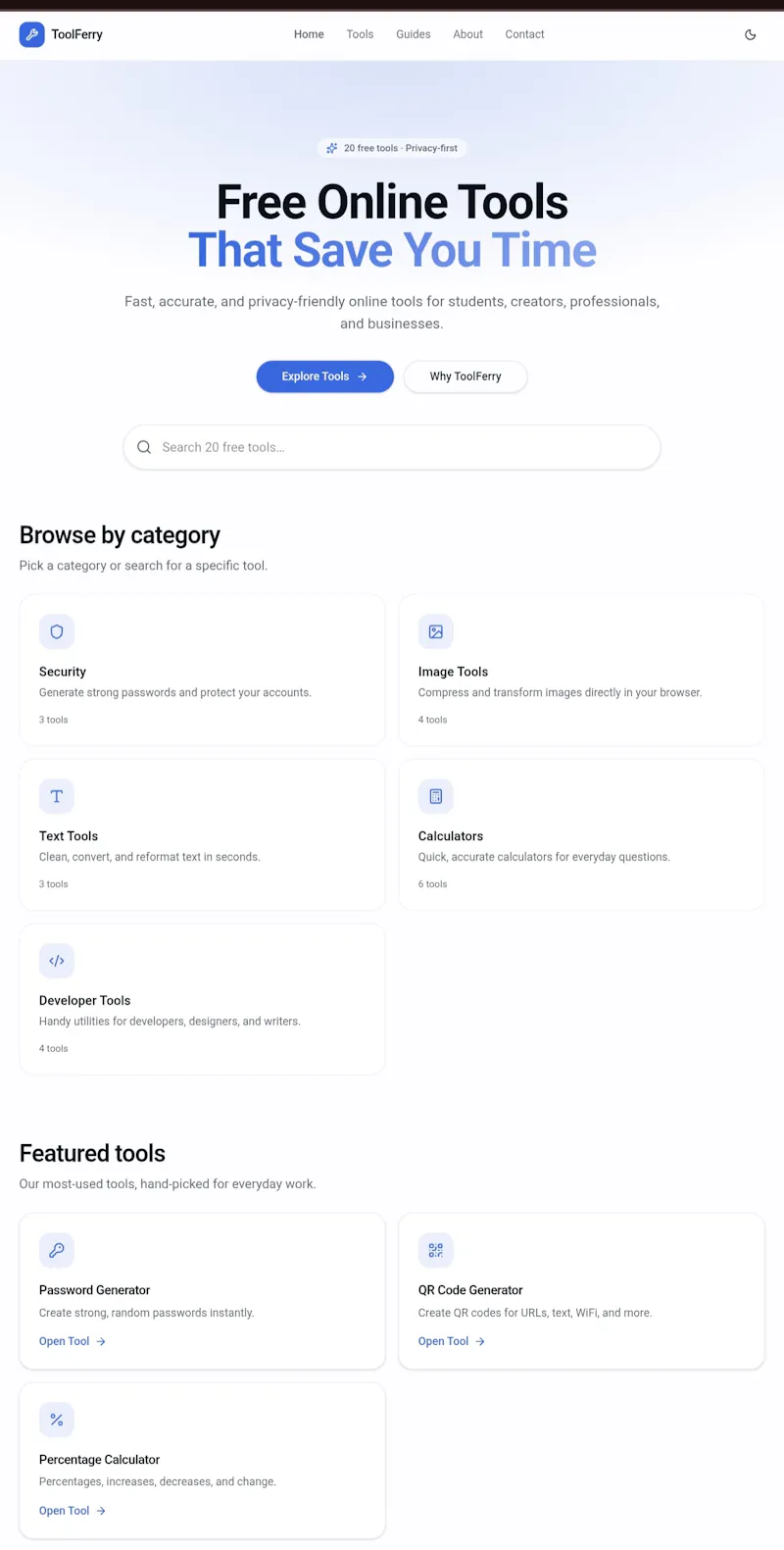 ToolFerry screenshot 1