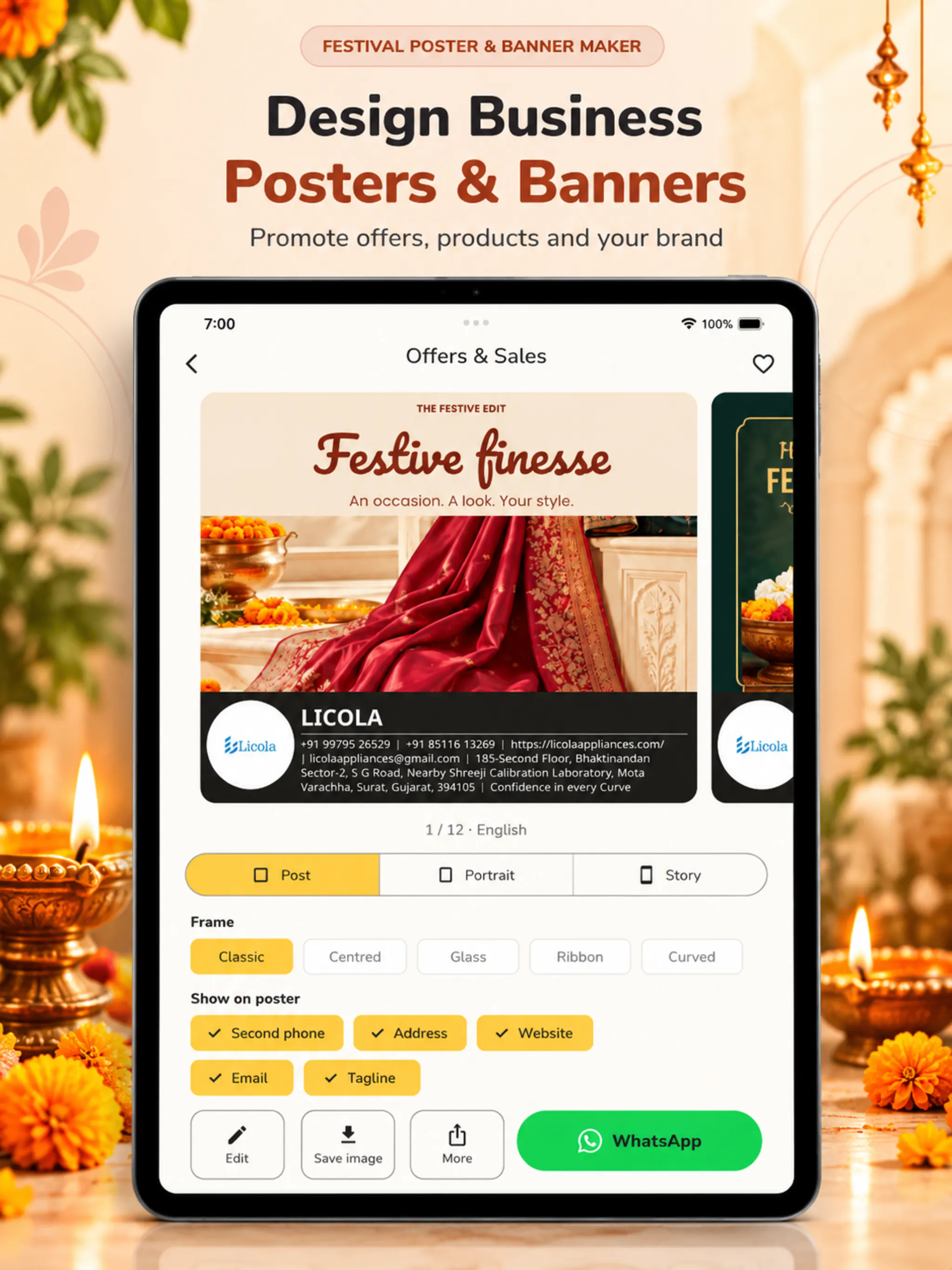 Festival Poster & Banner Maker gallery image