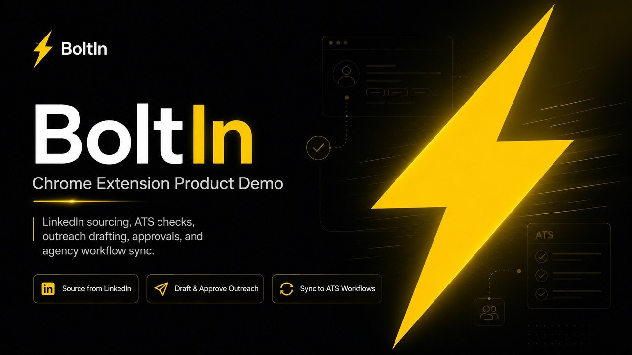 BoltIn - One Click Sourcer for LinkedIn gallery image