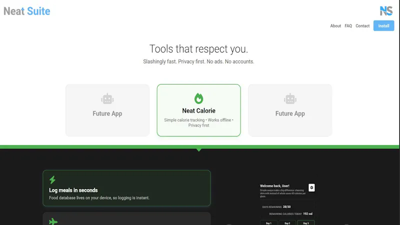 Neat Suite (Neat Calorie) screenshot 2
