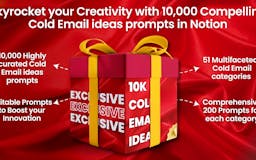 10,000 Cold Email Ideas Prompts media 1