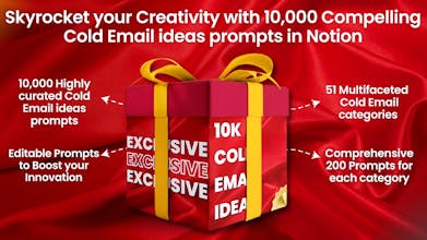 10,000 Cold Email Ideas Prompts gallery image