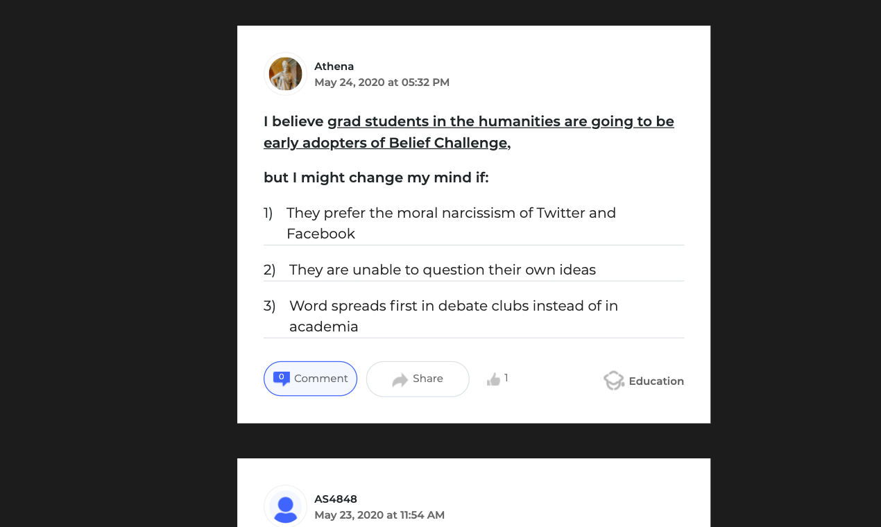 Belief Challenge gallery image