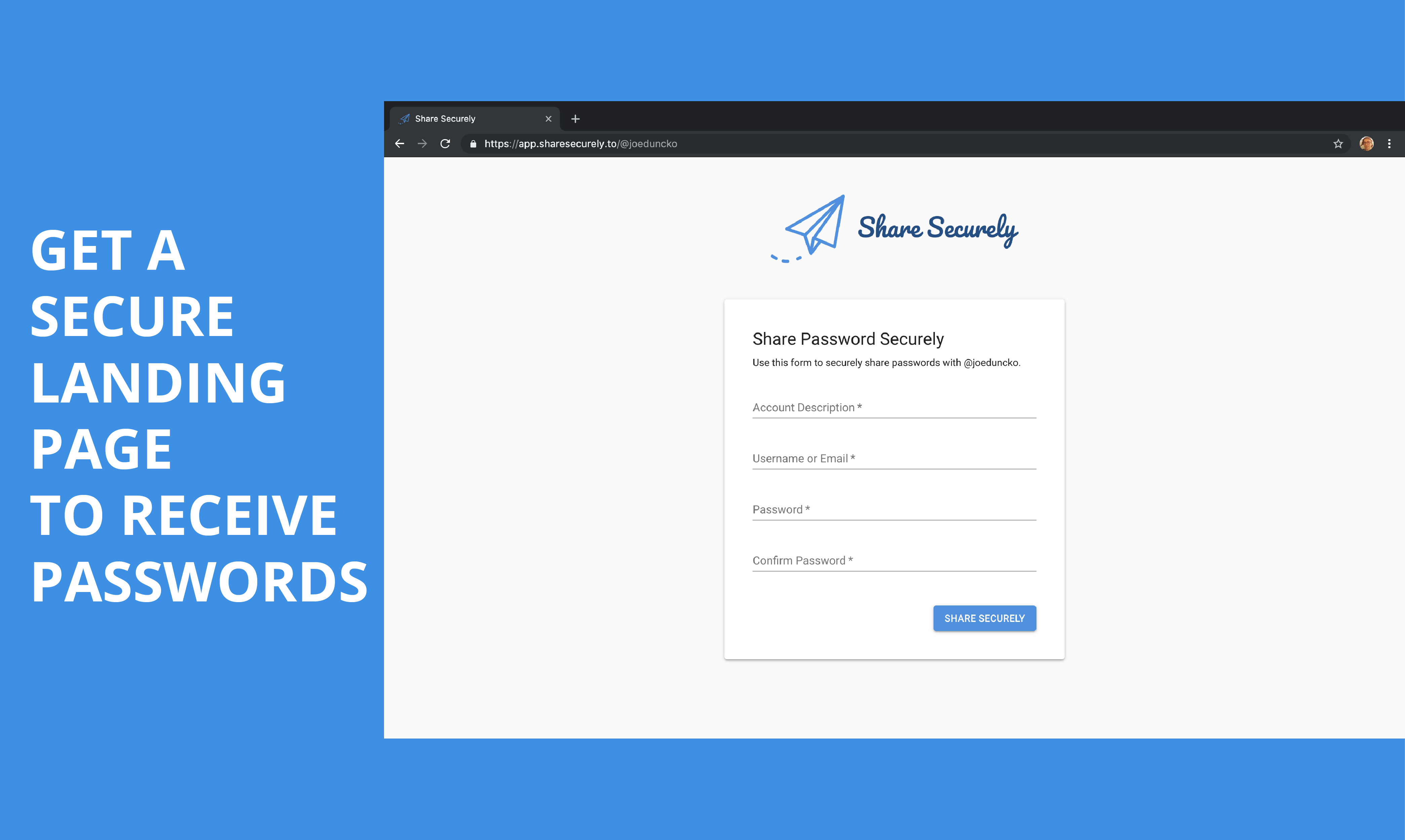 Share Securely gallery image