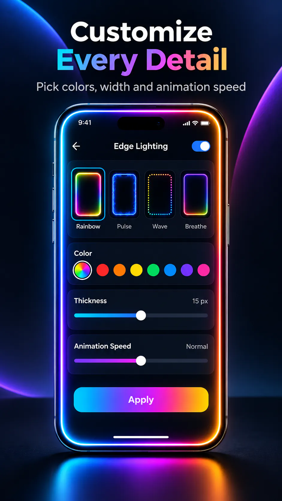Edge Lighting: Border Light gallery image