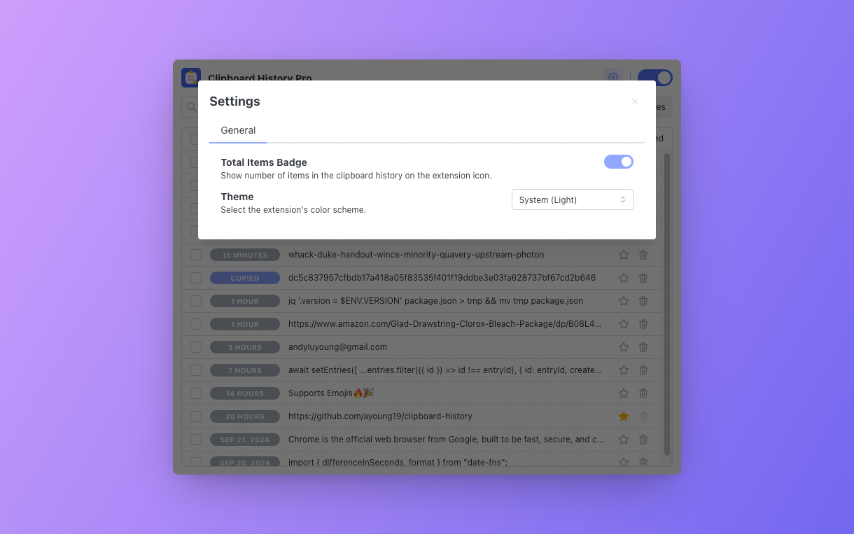 Clipboard History media 4