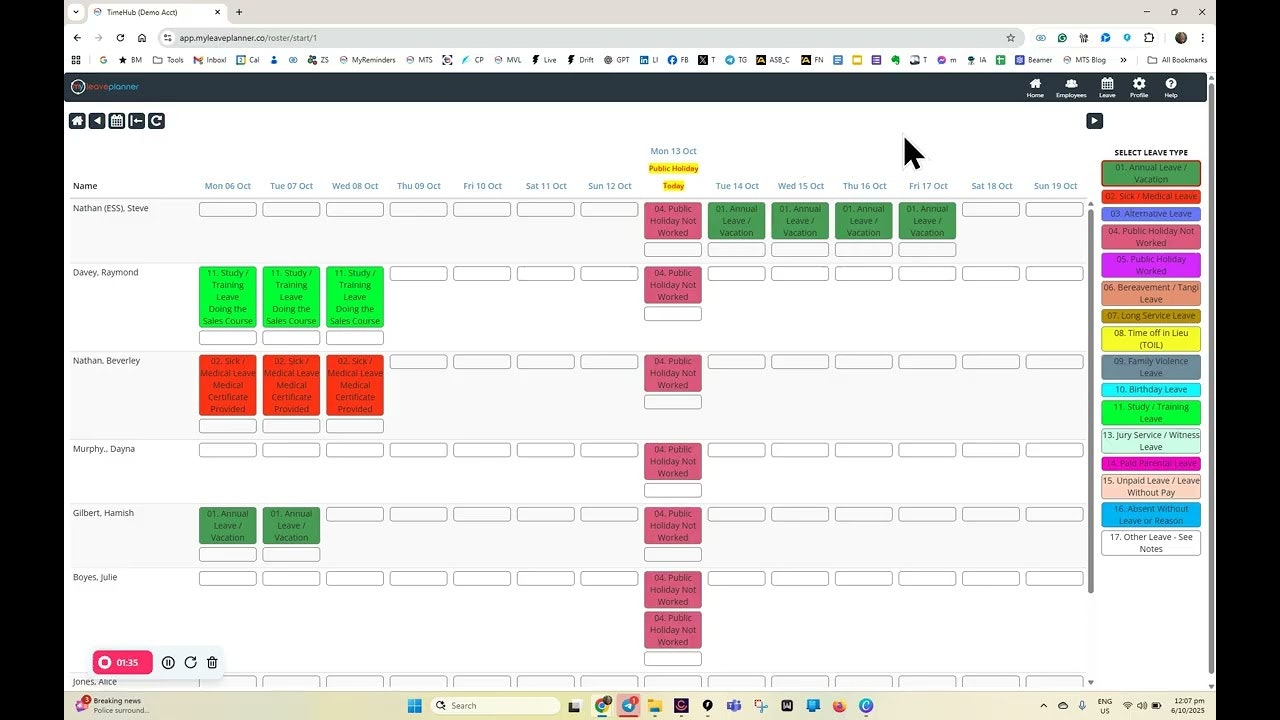 MyLeavePlanner ( Free Forever) gallery image