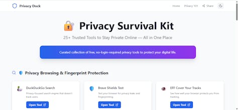 Privacy Dock gallery image