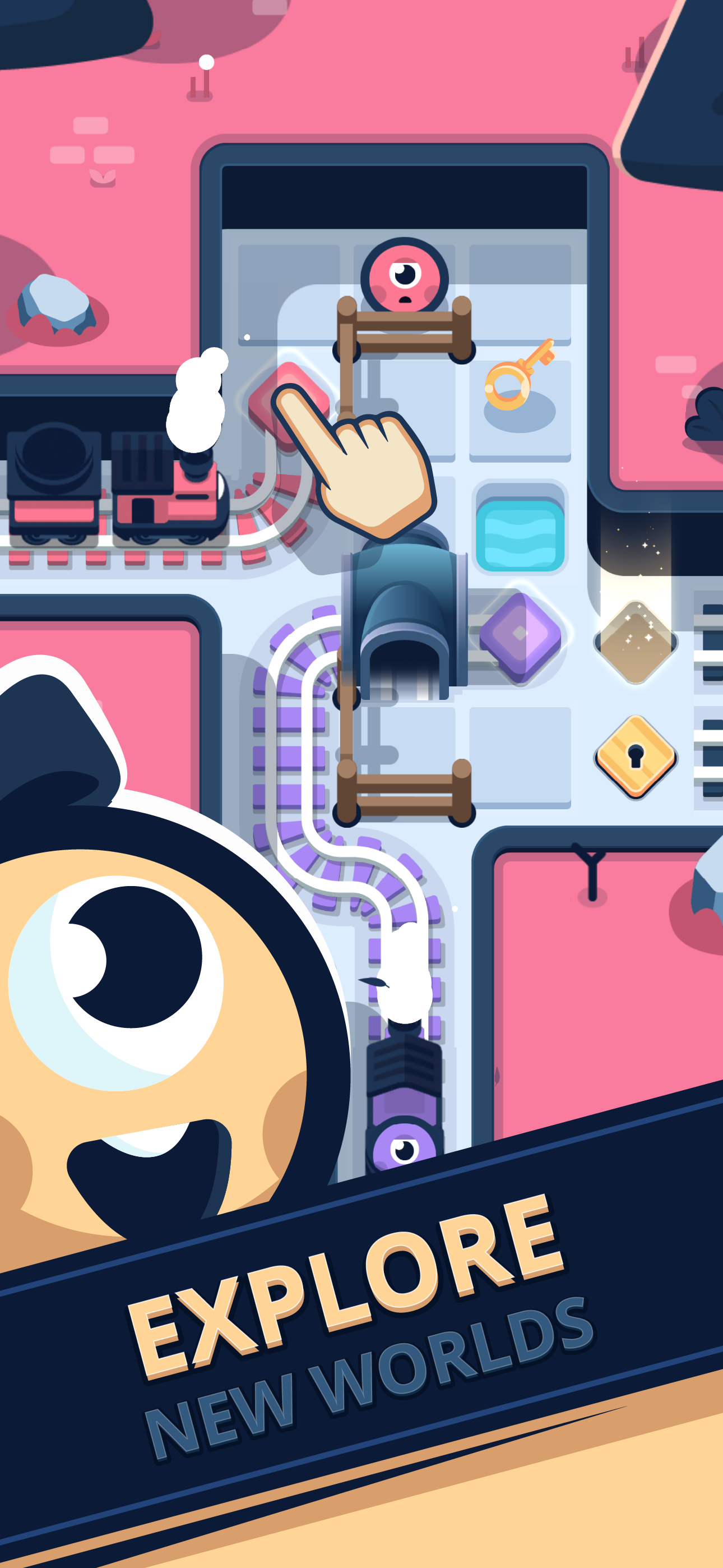 Media Cứu hộ đường sắt: Các đường câu đố - Train Puzzles & nhiều sự hỗn loạn đầy màu sắc 3