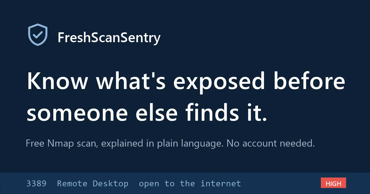 FreshScanSentry gallery image