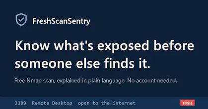 FreshScanSentry gallery image