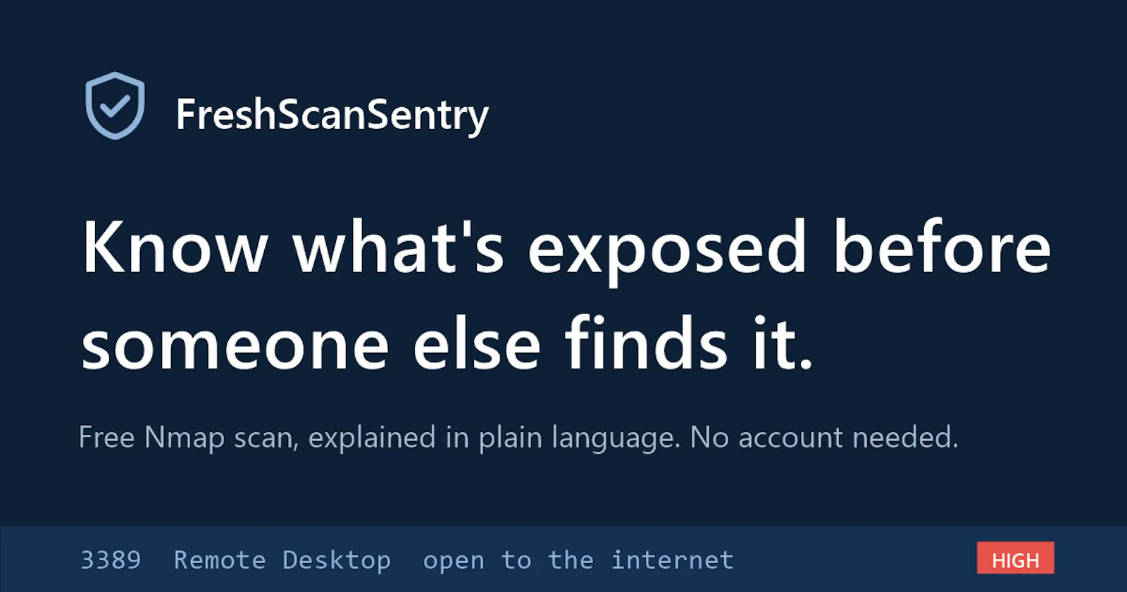 FreshScanSentry screenshot 1