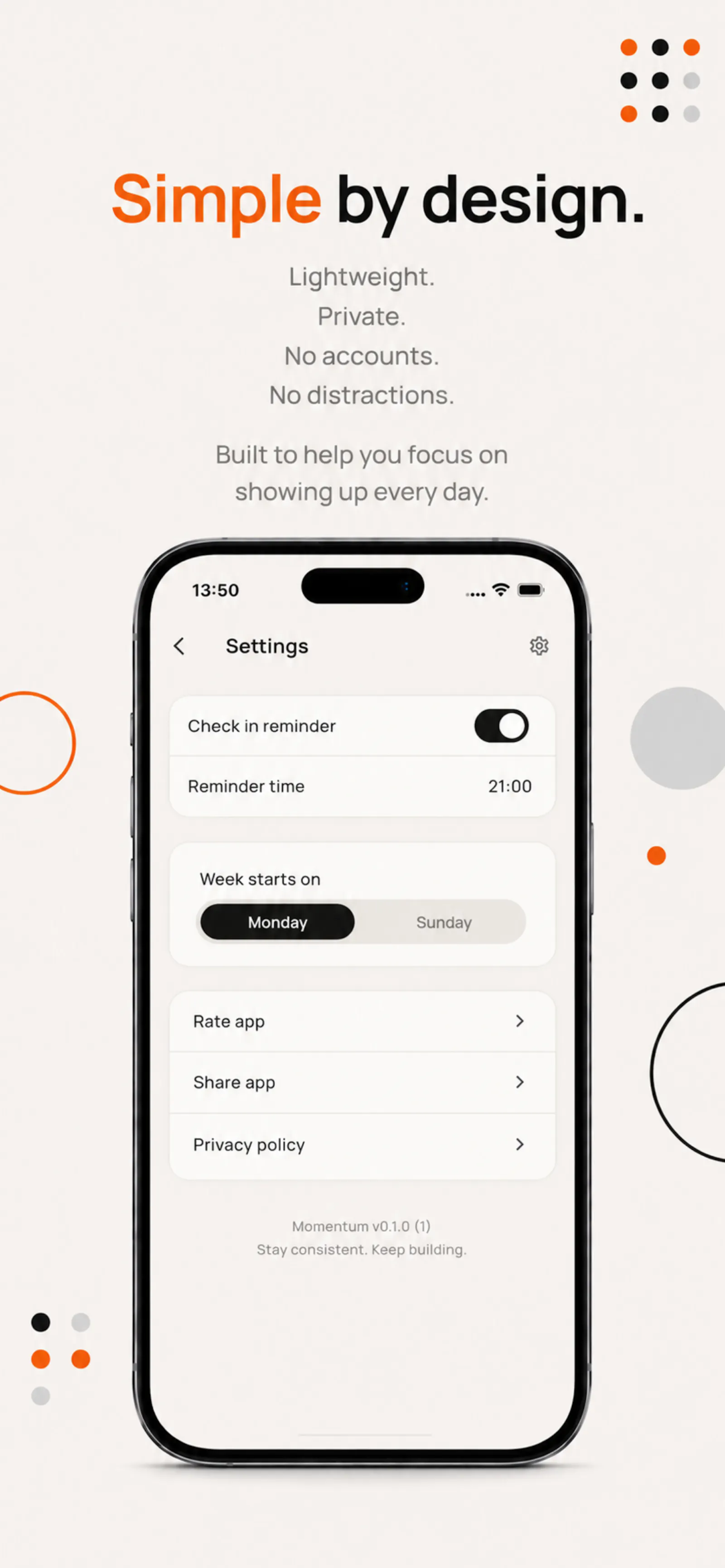 Momentum screenshot 5