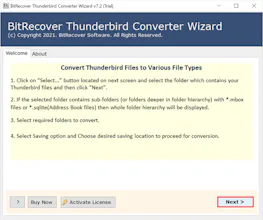 Convert Thunderbird to PST gallery image