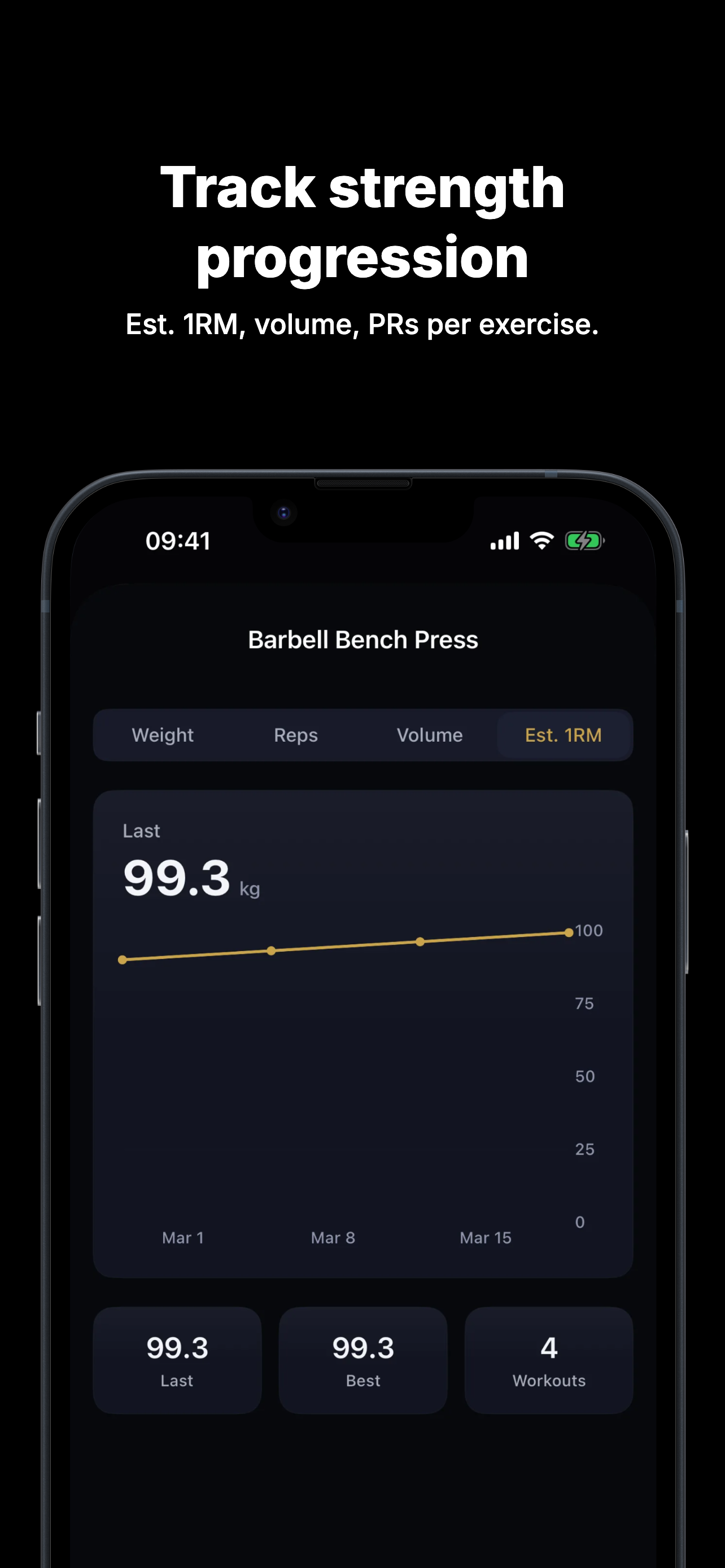 Pully - Gym Log & Tracker gallery image