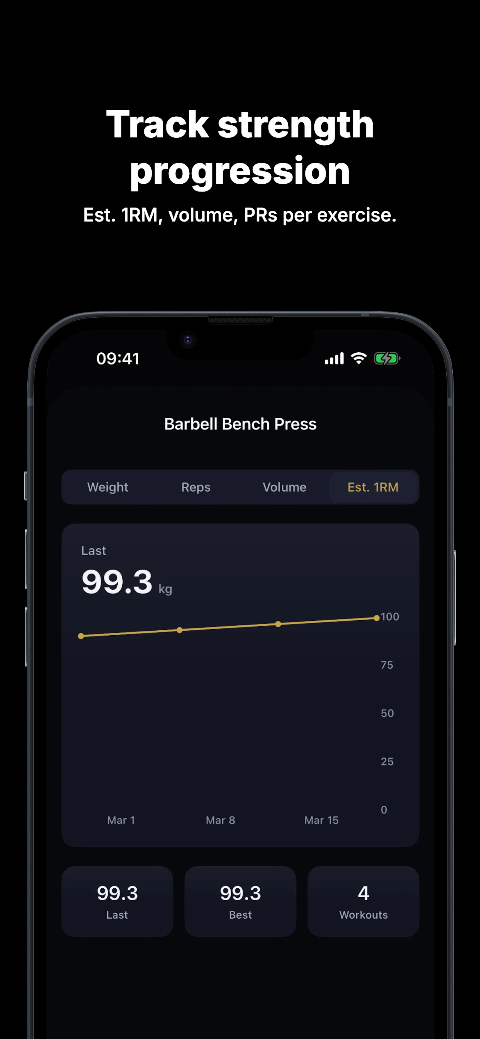 Pully - Gym Log & Tracker screenshot 3