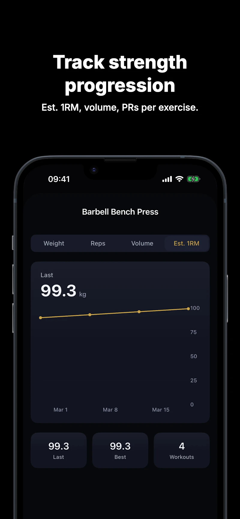 Pully - Gym Log & Tracker screenshot 3