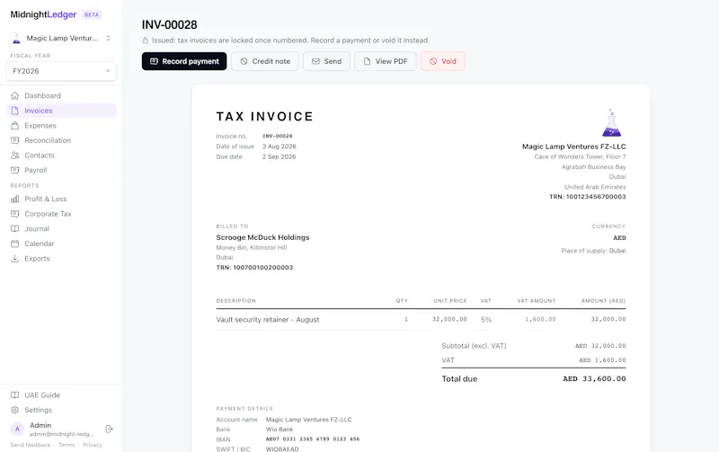 Midnight Ledger screenshot 5