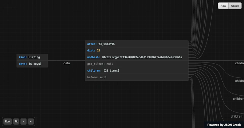 JSON Crack Chrome Extension screenshot 2