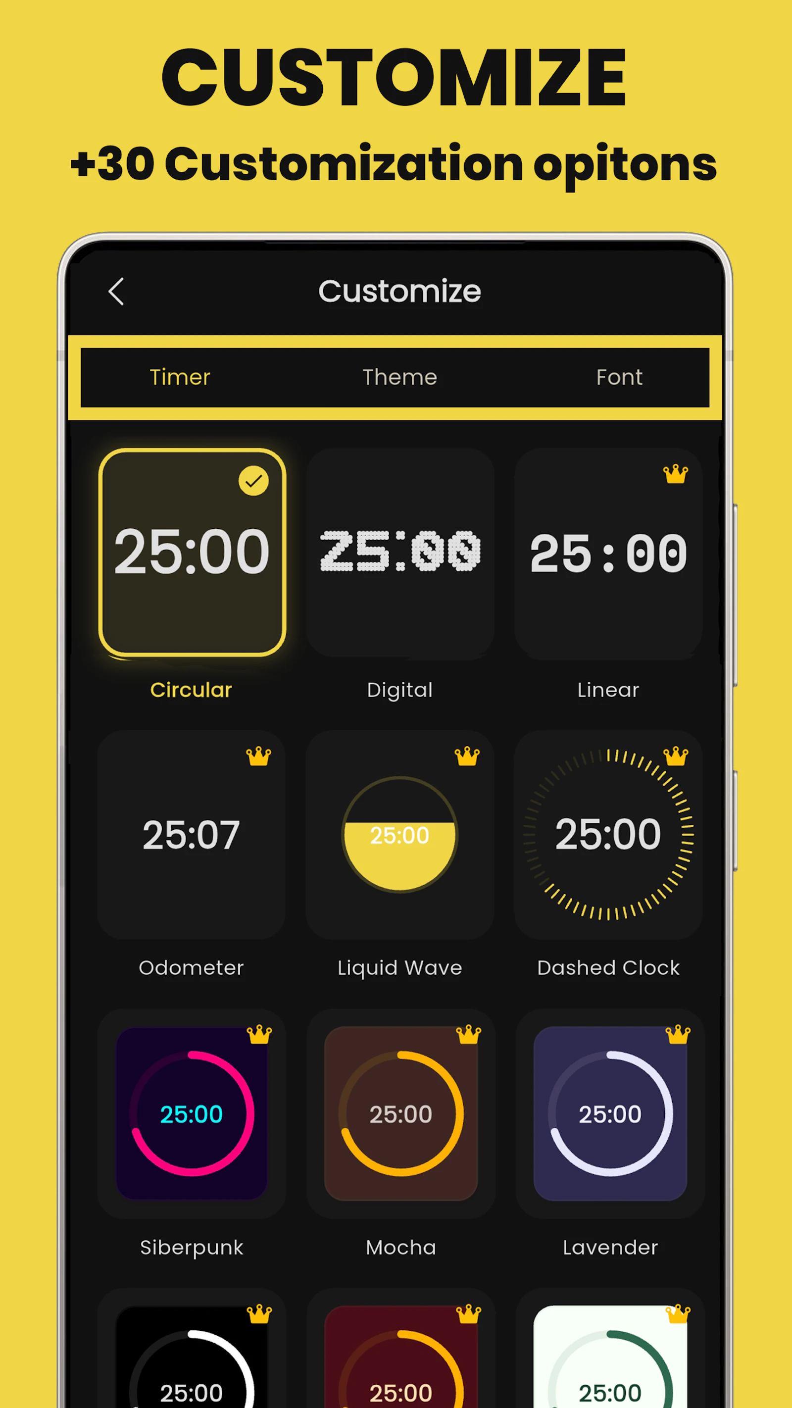 Pomocus: Pomodoro Timer screenshot 3