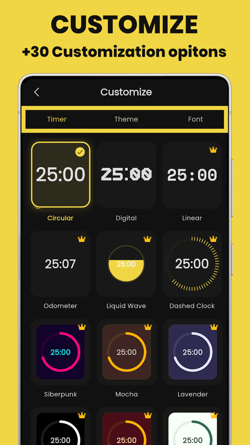 Pomocus: Pomodoro Timer screenshot 3