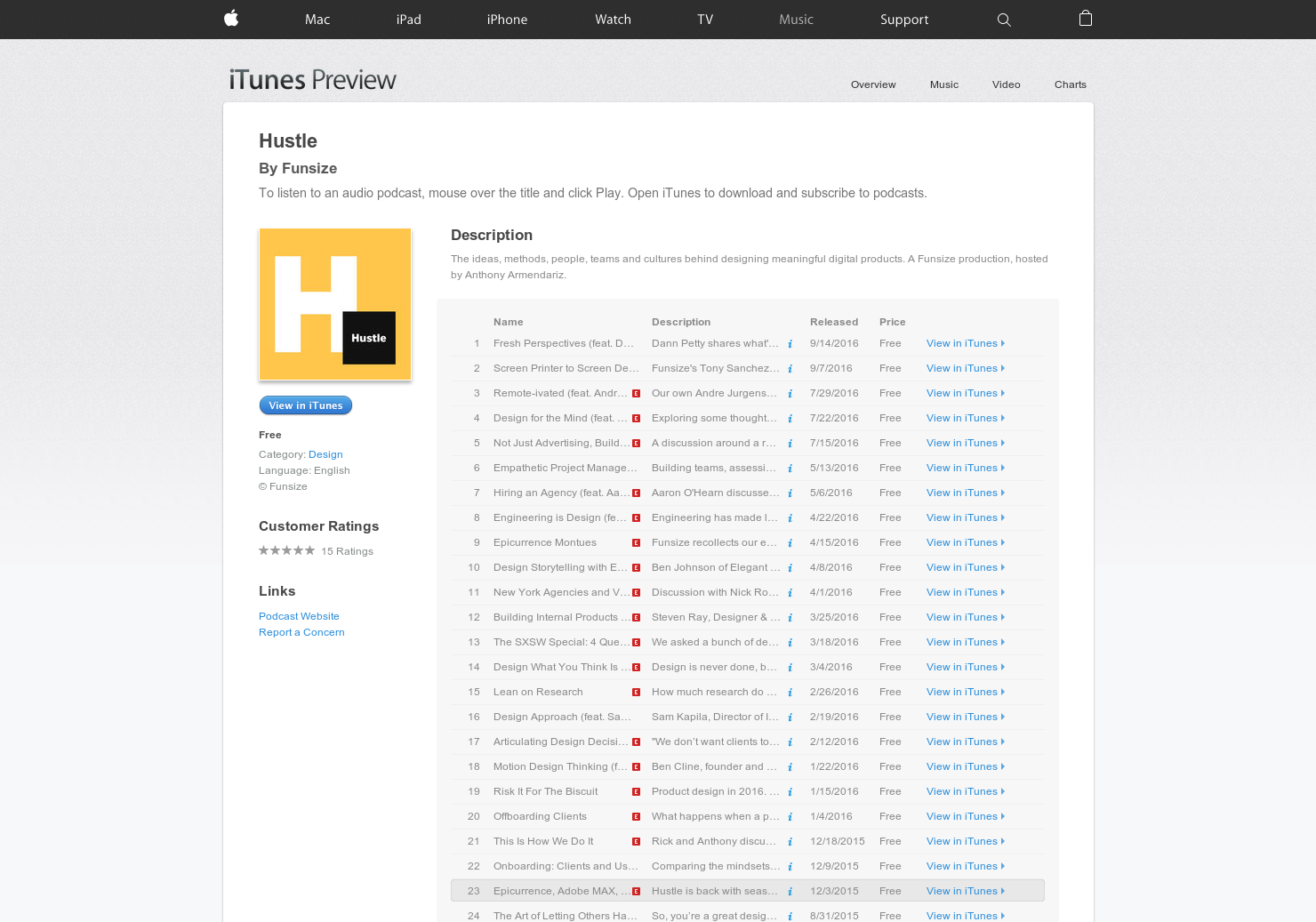 Hustle - Ep 25: Epicurrence, Adobe MAX, Rdio, Snapchat gallery image