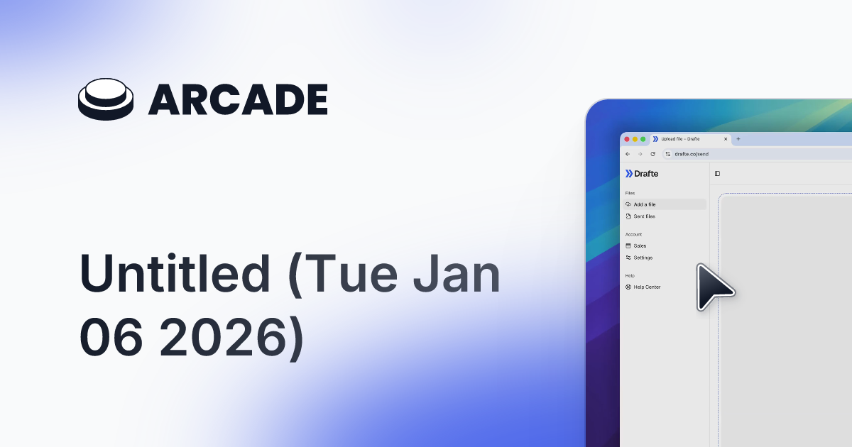 Drafte - Main product screenshot demonstrating key features and user interface