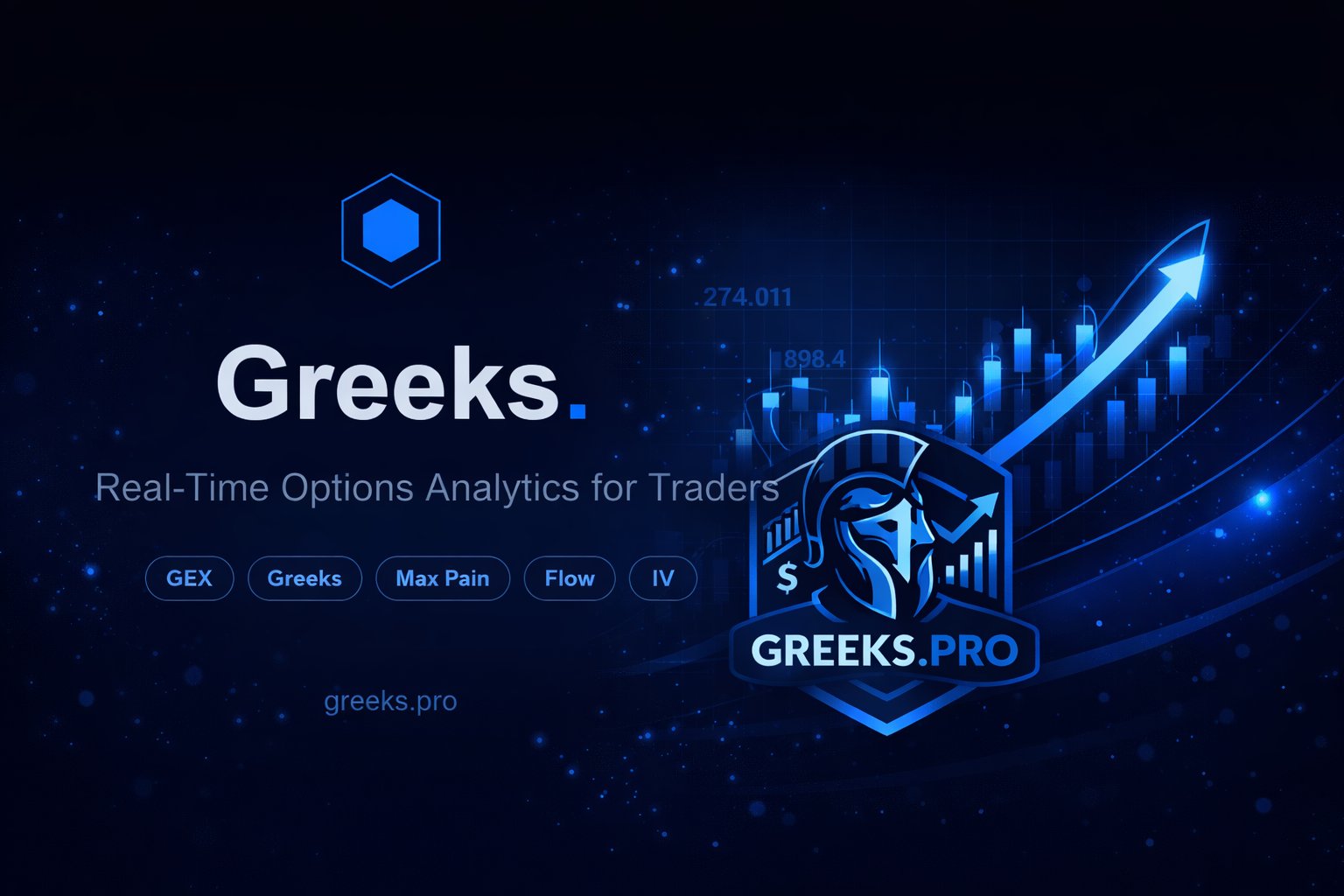 Greeks - Main product screenshot demonstrating key features and user interface