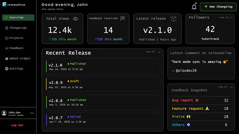releaseFlow screenshot 3