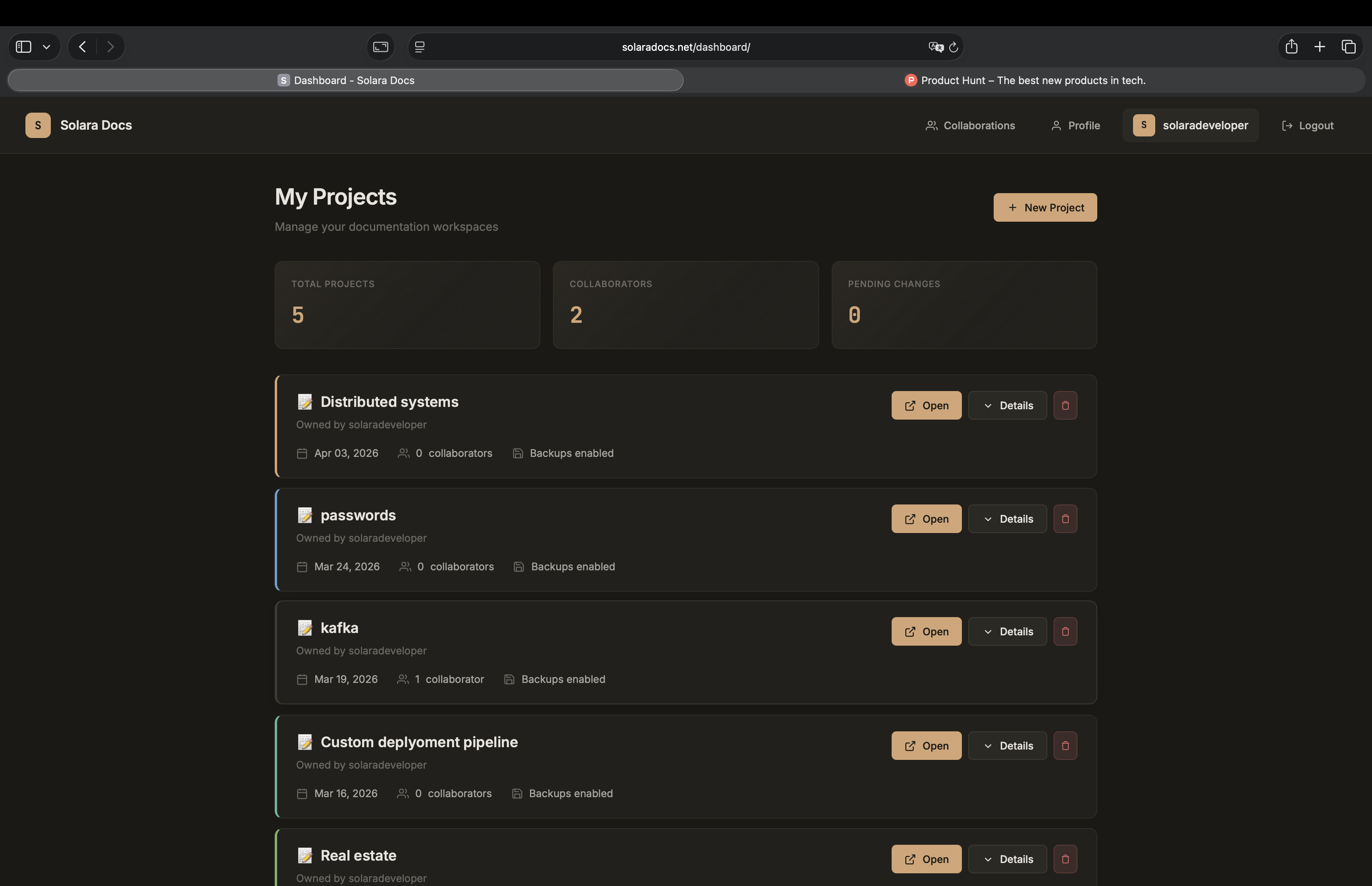 SolaraDocs - Document collaboration gallery image