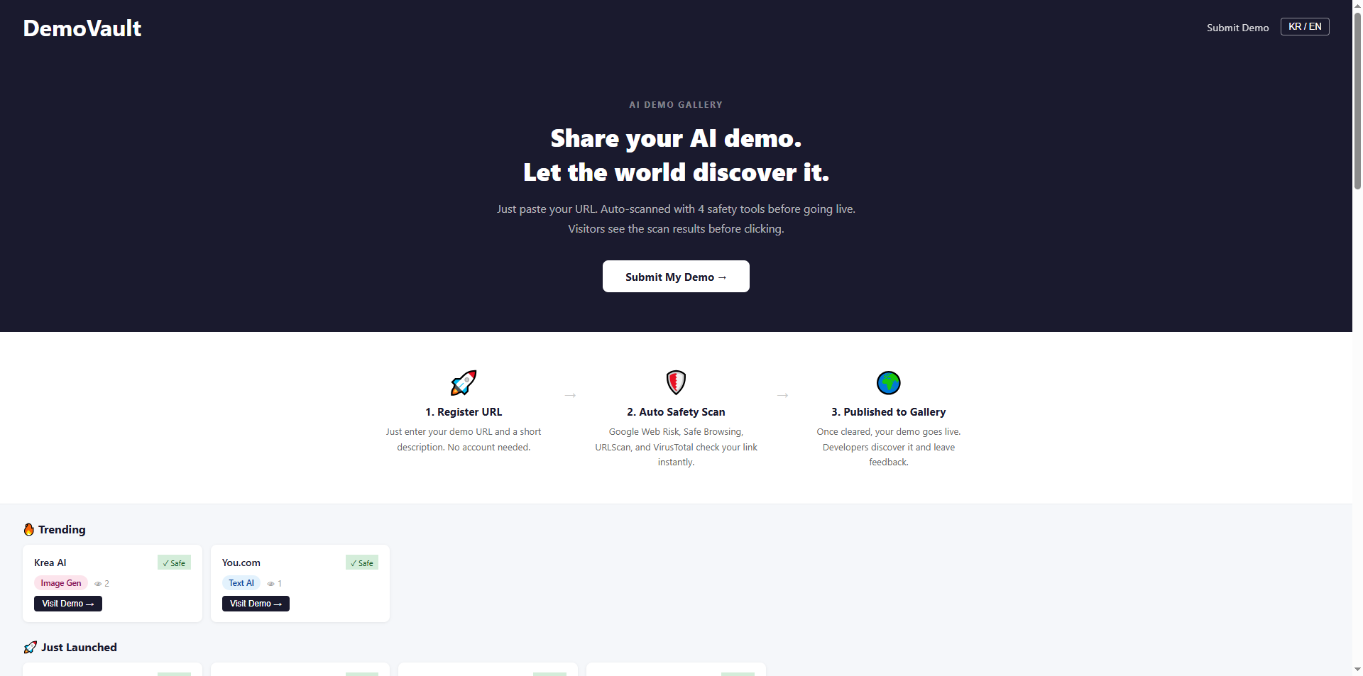 DemoVault gallery image