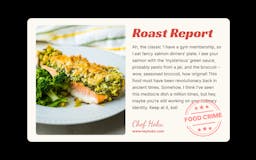 Roast My Meal by Hoku media 3